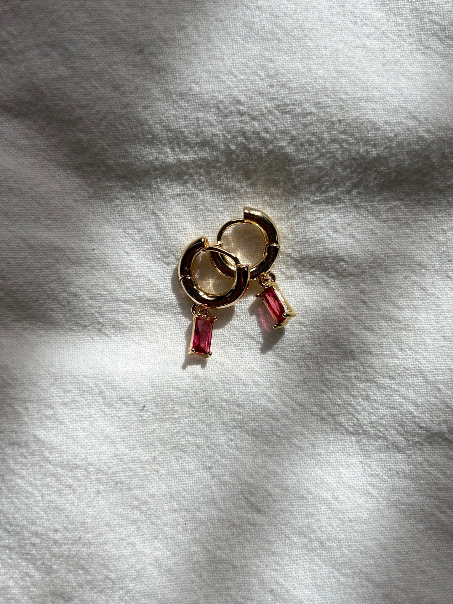 Ruby Tears Earrings