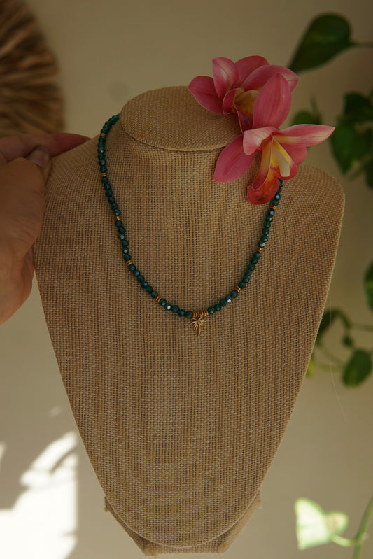 Gold Palm Necklace