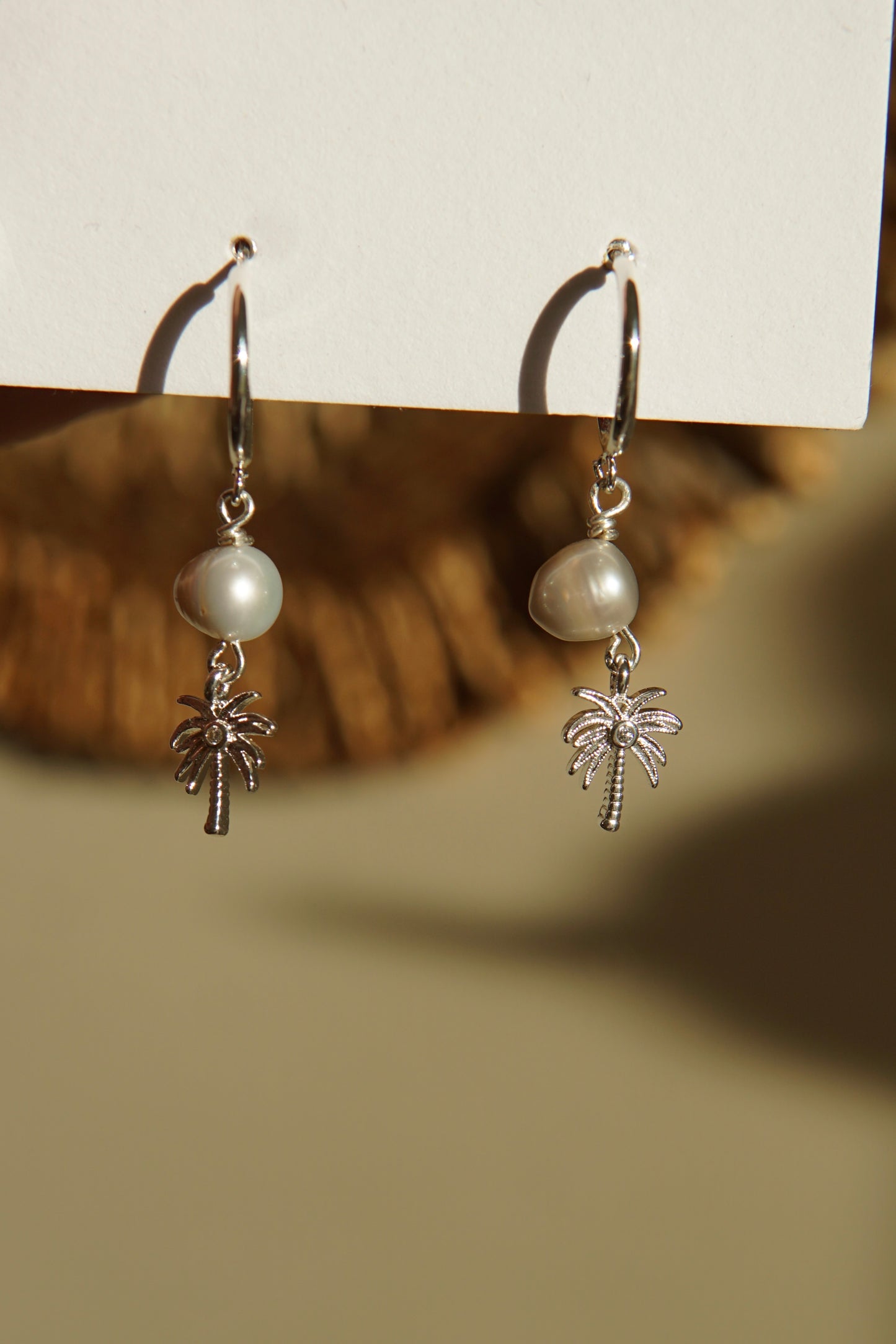 Palm Earrings