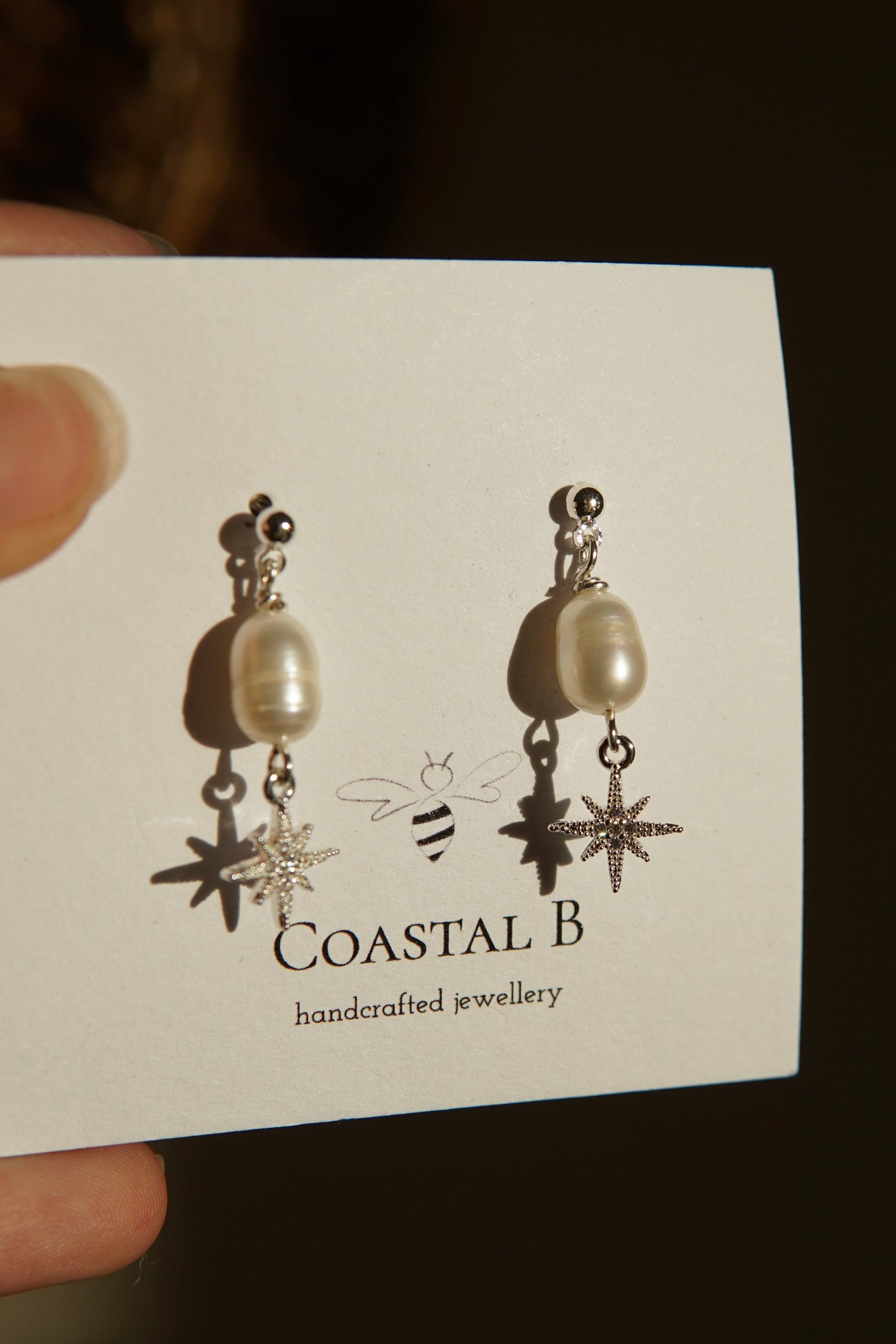 Pearla Star Earrings