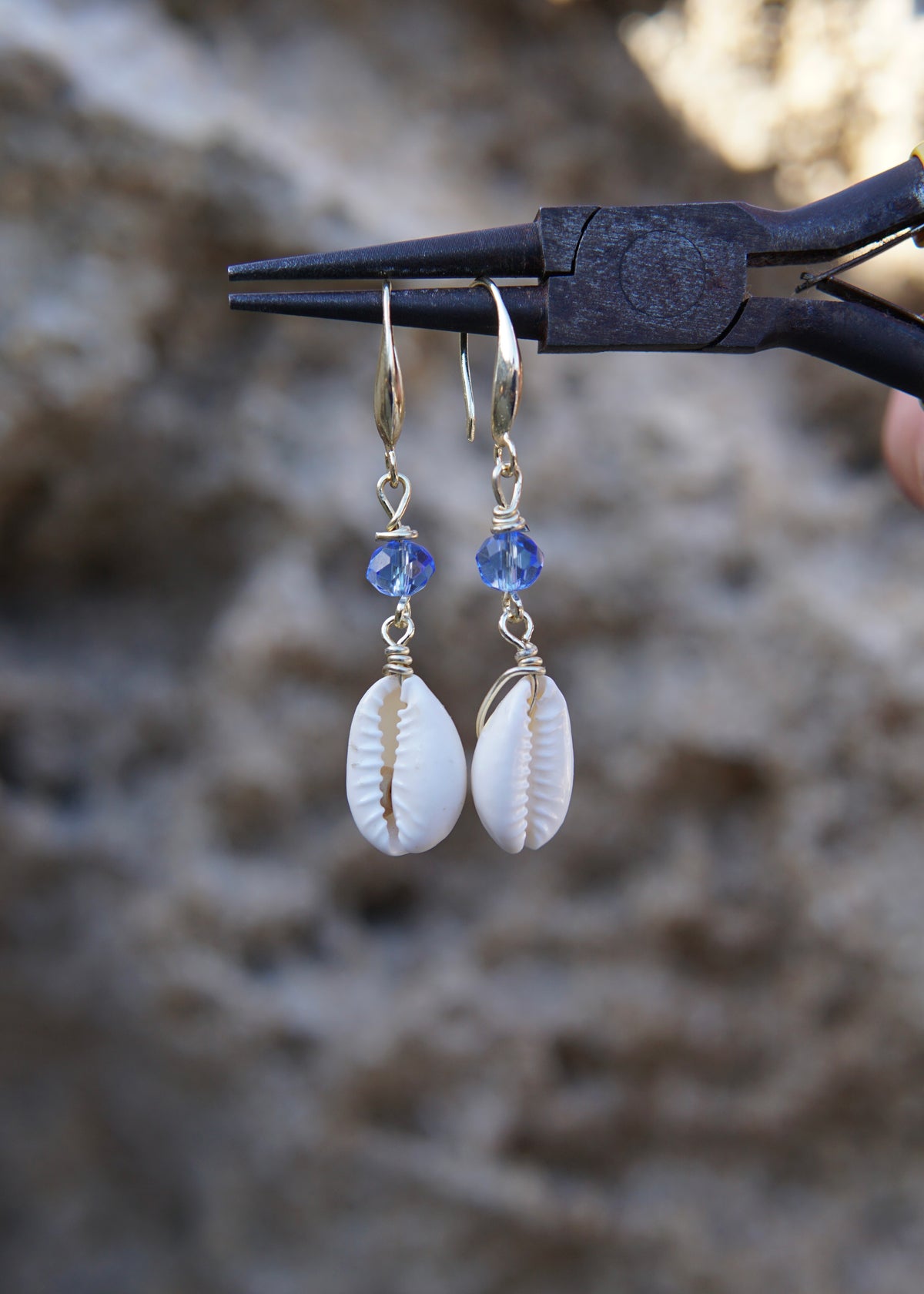 COWRIE EARRINGS