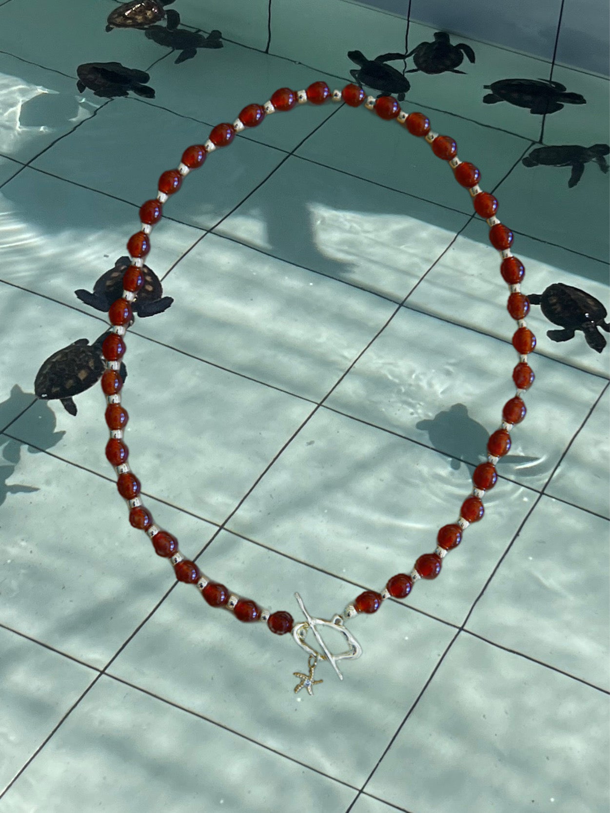 Red Agate Necklace
