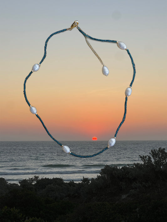 Emerald Pearl Necklace