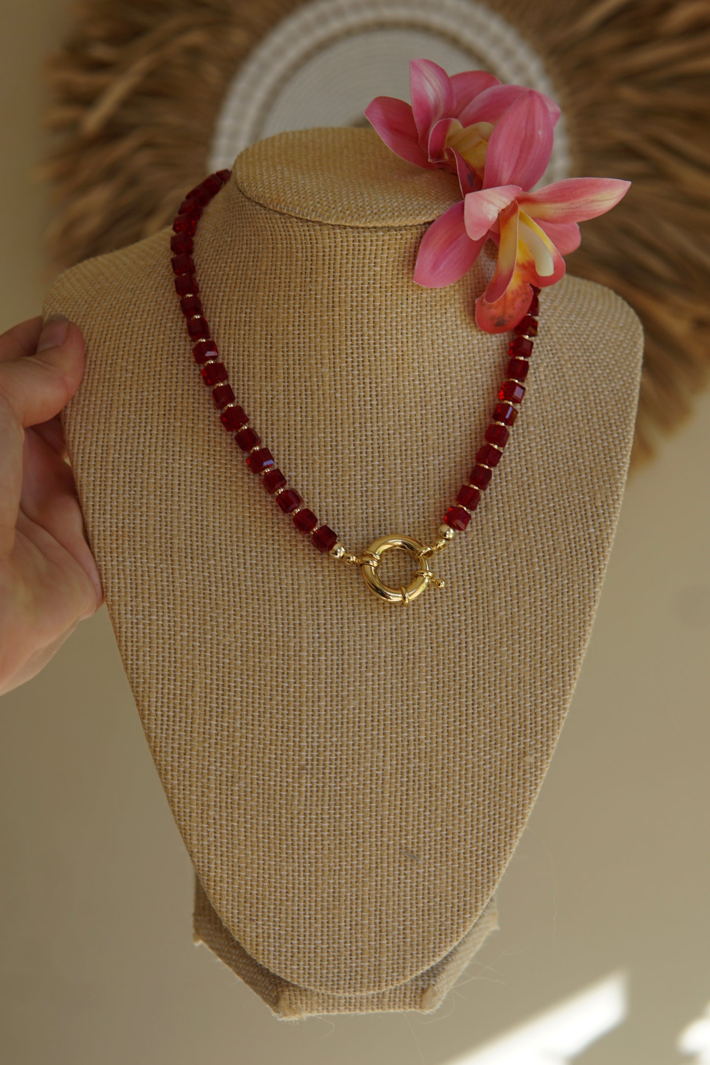 Chili Rasbora Necklace