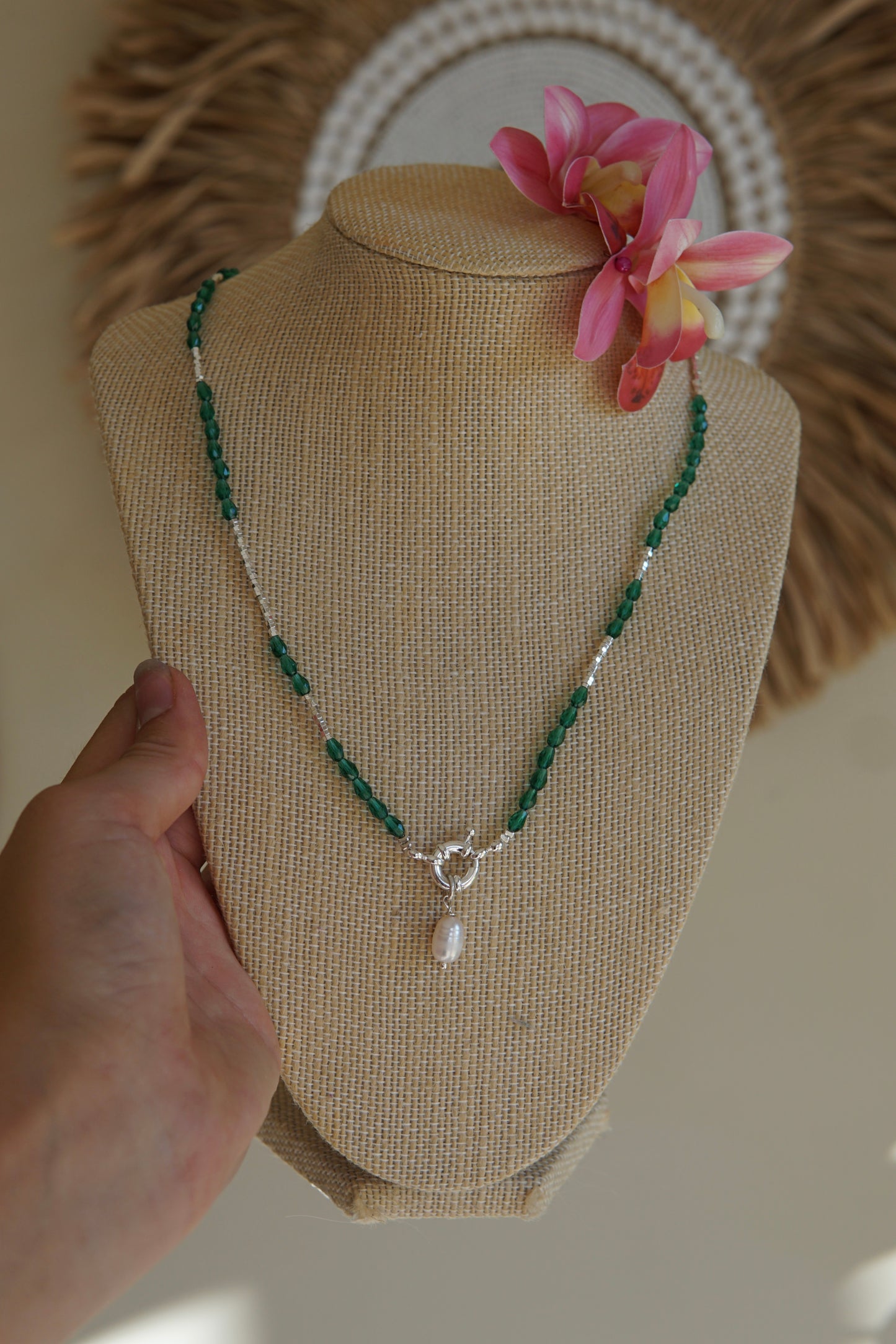 Silver Sailors Necklace