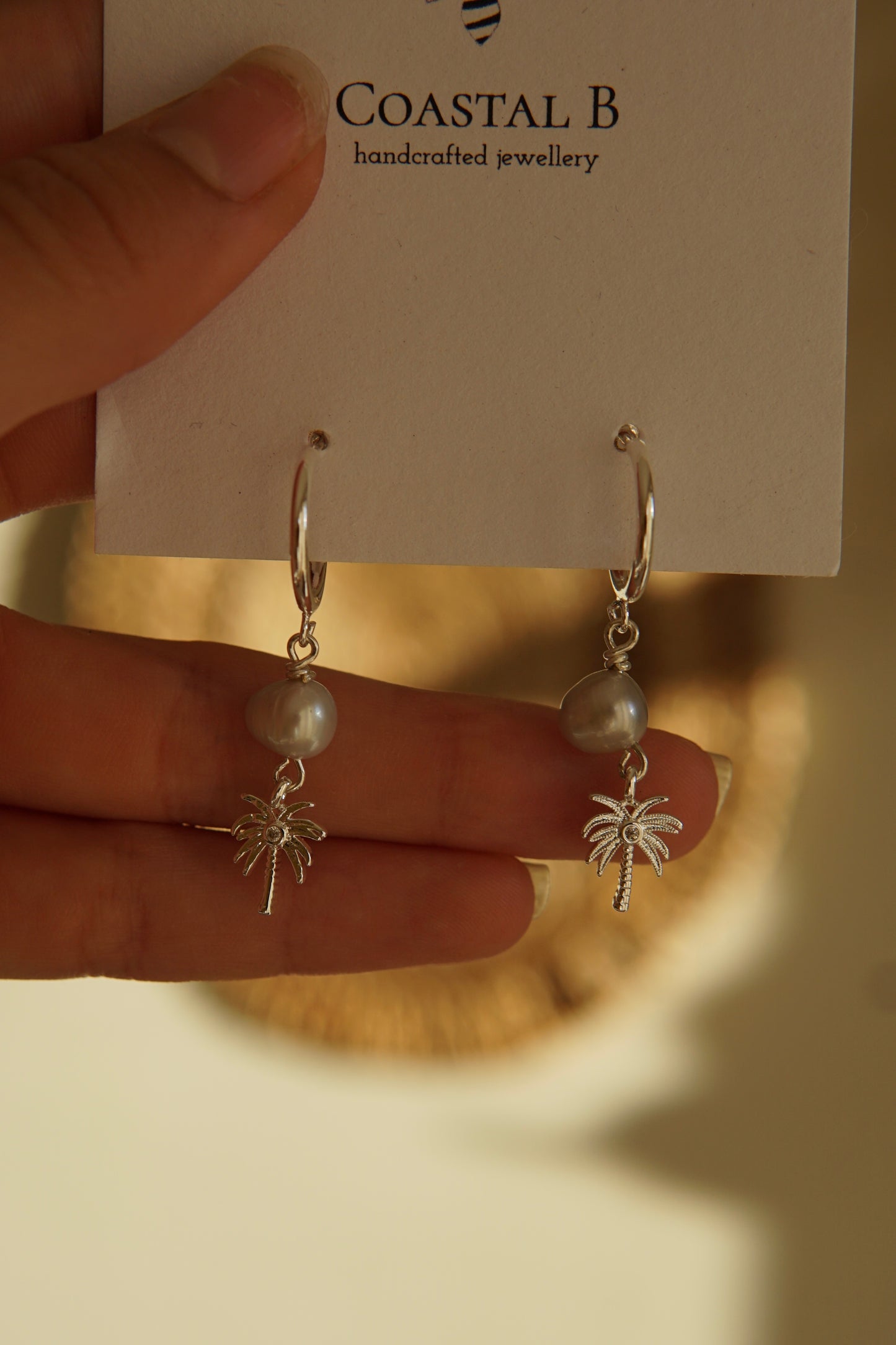 Palm Earrings