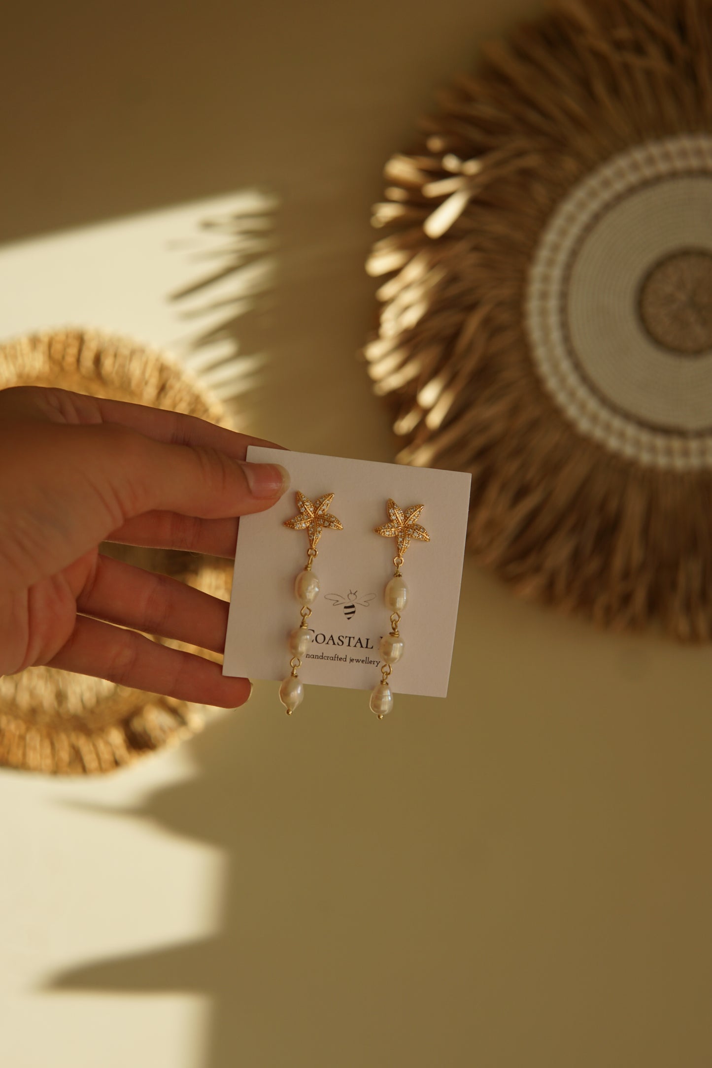 Sunflower Seastar Earrings