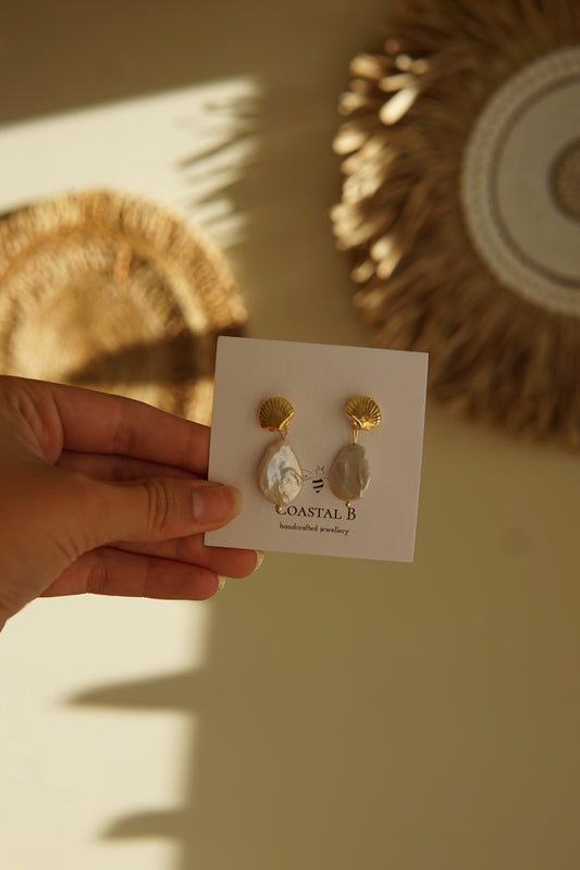 Scallop Earrings