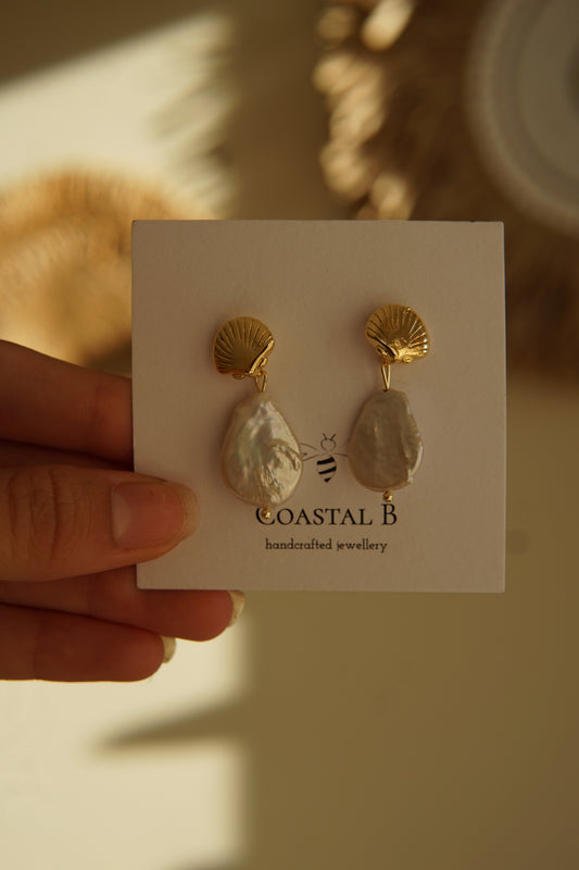 Scallop Earrings