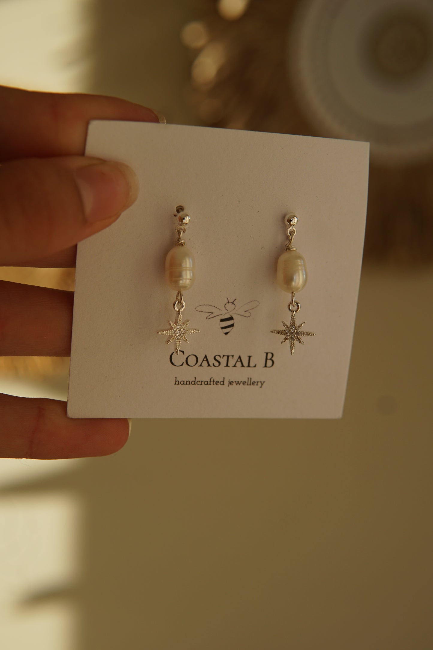 Pearla Star Earrings