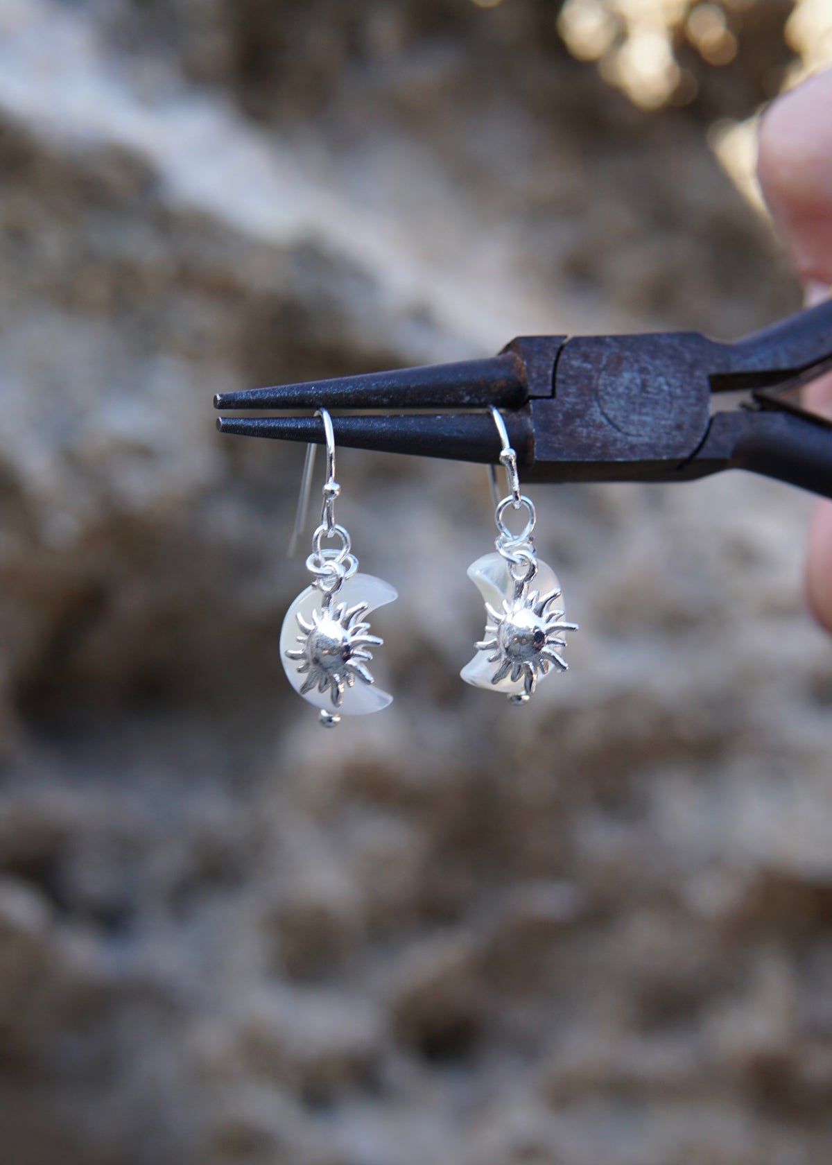 MOON EARRINGS