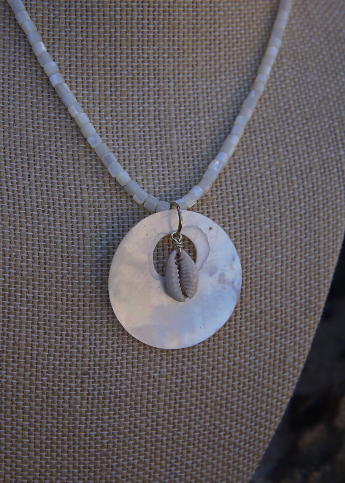 MOTHER OF PEARL NECKLACE