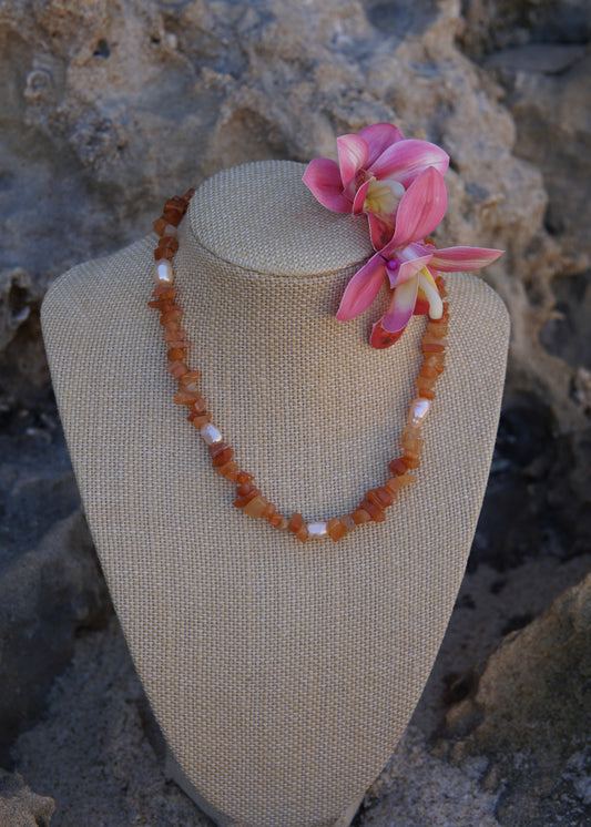CORAL NECKLACE