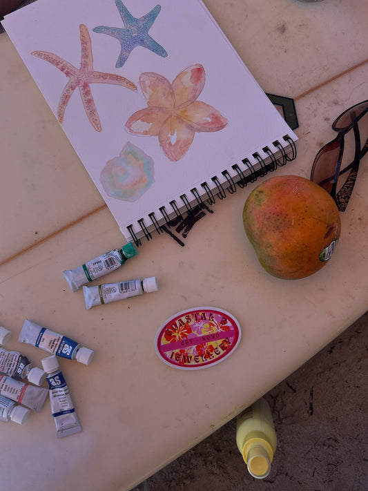Hibiscus Sticker