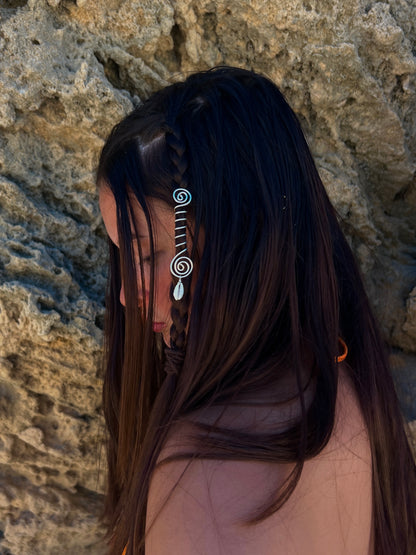 COWRIE HAIR SPIRAL